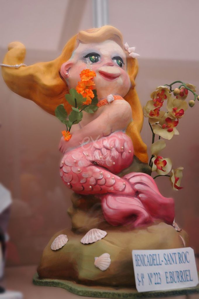 Año 2012, falla Benicadell, San Roque, sección octava Infantil, Artista: Enrique Burriel Morro.