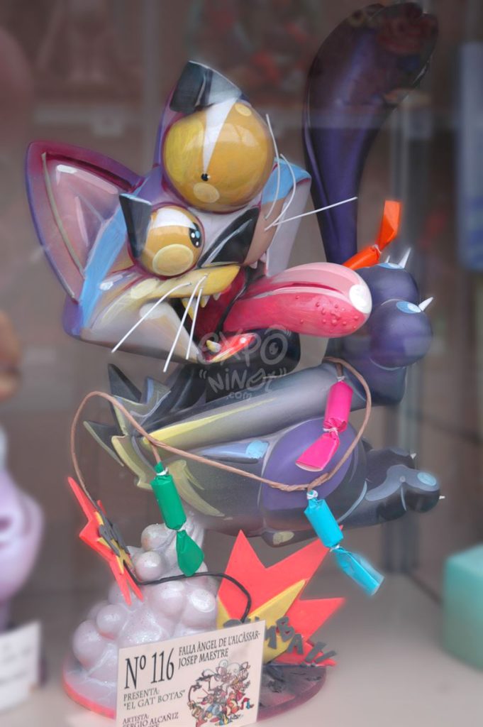 Año 2012, falla Ángel del Alcazar, José Maestre, sección octava Infantil, Artista: Sergio Alcañiz Valiente.