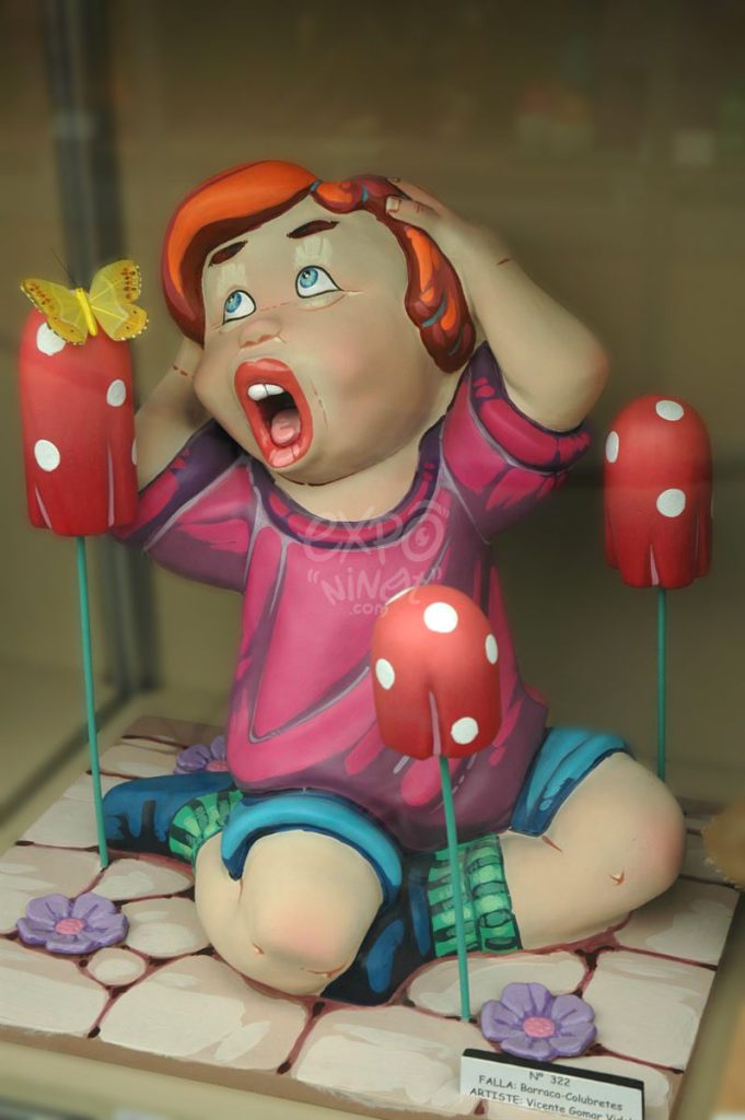 Año 2012, falla Barraca, Columbretes, sección octava Infantil, Artista: Vicente Gomar Vidal.