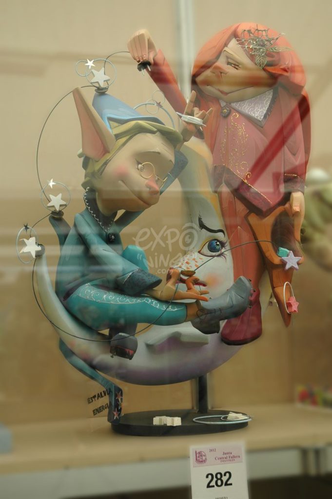 Año 2012, falla Virgen de la Cabeza, José María Mortes Lerma, sección primera Infantil, Artista: Mari Carmen Camacho.