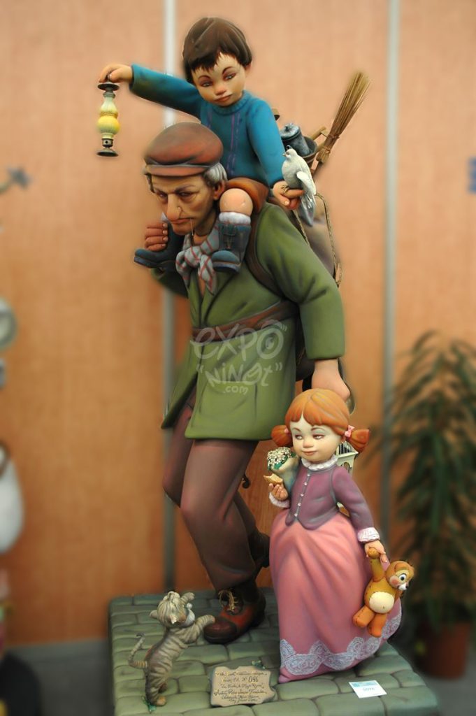 Año 2013, falla Quart Extramuros, Velázquez, sección primera a, Artista: Pedro Simarro Fernández.