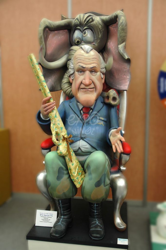 Año 2013, falla Lo Rat Penat, sección primera a, Artista: Francisco Vizcaino Palacios.