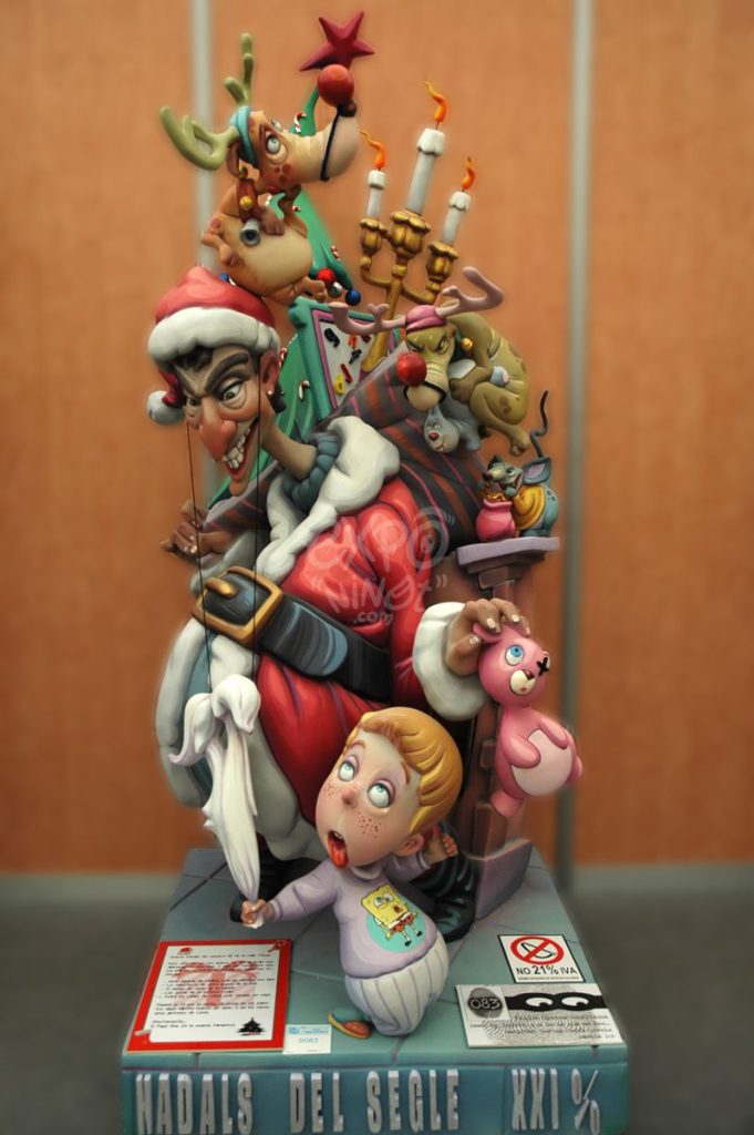 Año 2013, Ciscar, Burriana, sección primera a, Artista: Carlos Carsí García.