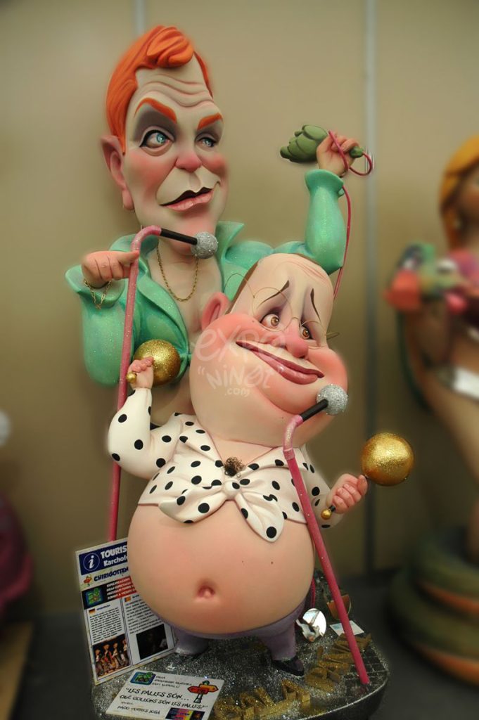 Año 2013, falla Arzobispo Olaechea, San Marcelino, sección primera b, Artista: Francisco Torres.