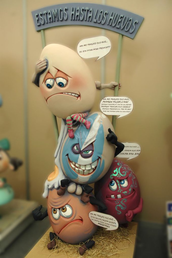 Año 2013, falla Barrio Beteró, sección primera b, Artista: Javier Arévalo Castilla.
