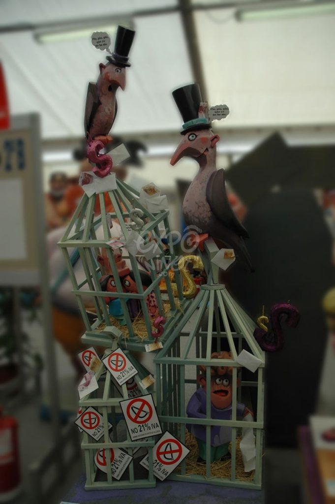 Año 2013, falla Montortal, Torrefiel, sección segunda b, Artista: Daniel Jiménez Zafrilla.