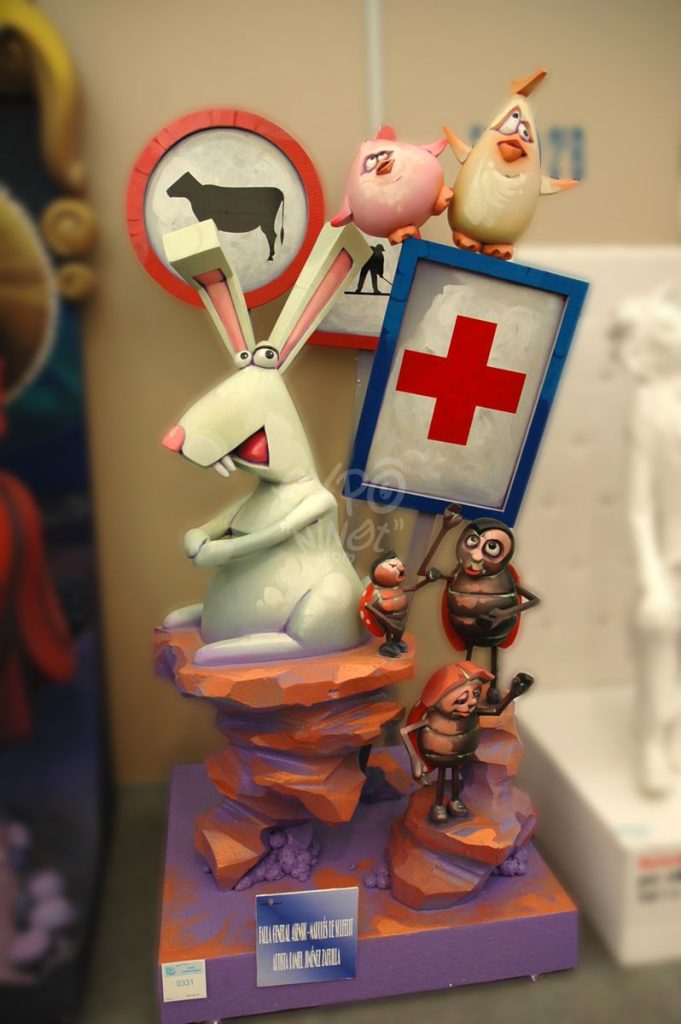 Año 2013, falla General Asensio, Marqués Solferi, sección segunda b, Artista: Daniel Jiménez Zafrilla.