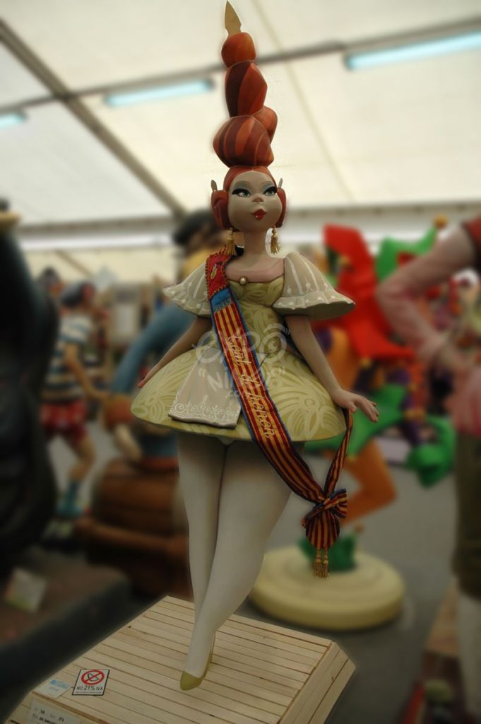 Año 2013, falla Avenida dels Tarongers, Universidad Politécnica, Artista: Hermanos García Ribas.