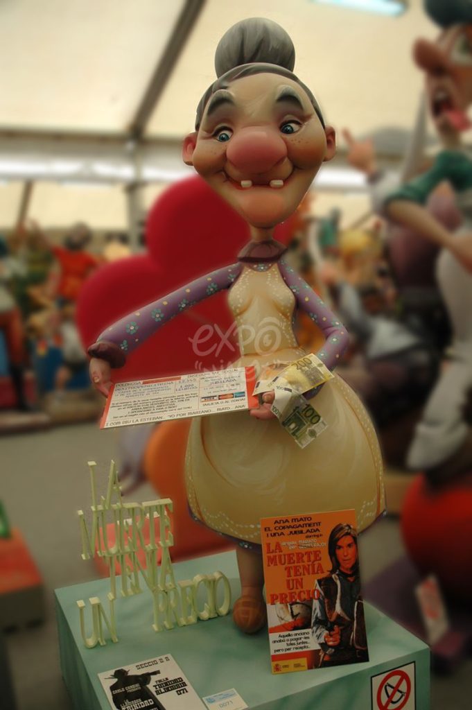 Año 2013, falla Trinidad, Alboraya, sección segunda a, Artista: Carlos Carsí García.