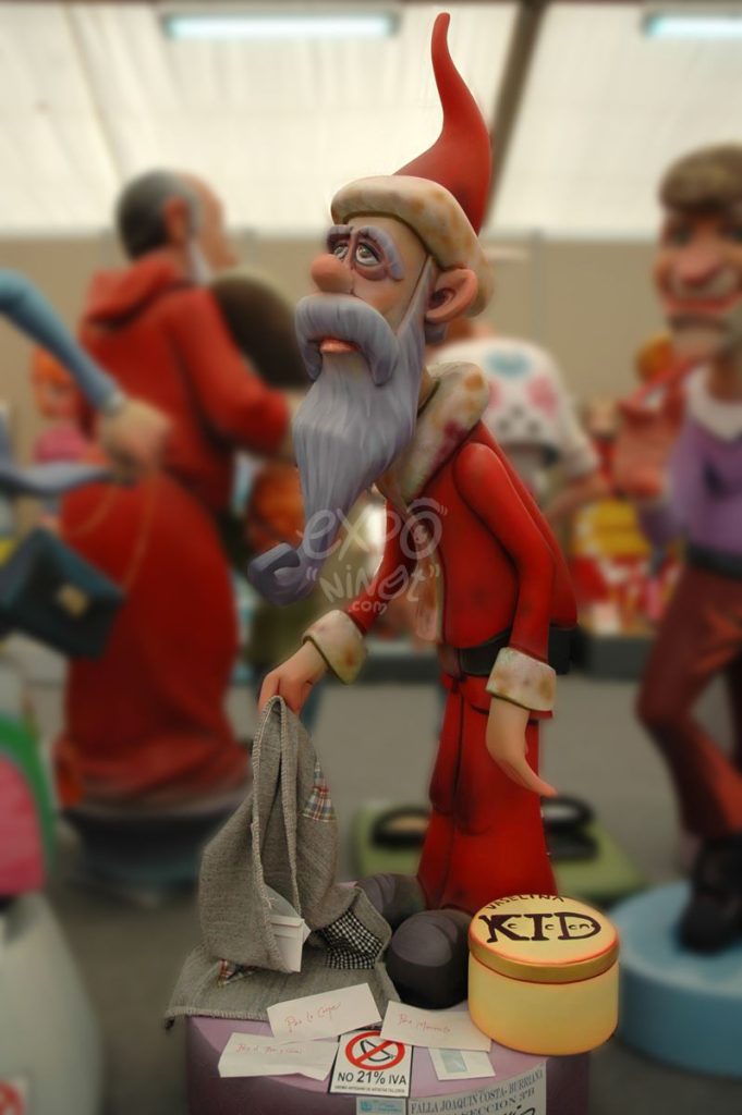 Año 2013, falla Joaquín Costa, Burriana, sección tercera b, Artista: Toni Fornes Quijano.