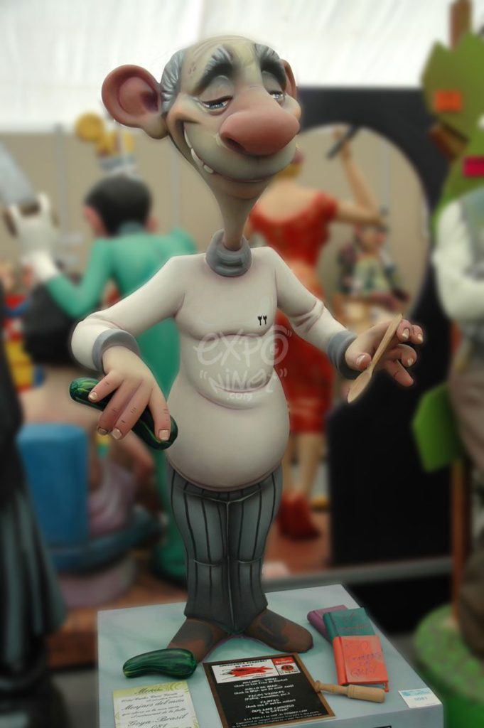 Año 2013, falla Goya, Brasil, sección tercera b, Artista: Carlos Carsí García.
