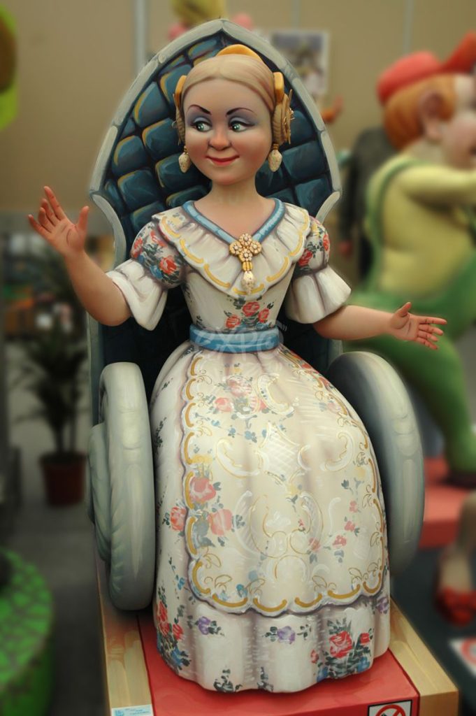 Año 2013, falla Venezuela, Agustín Sales, sección tercera b, Artista: Enrique Cardells Martínez.