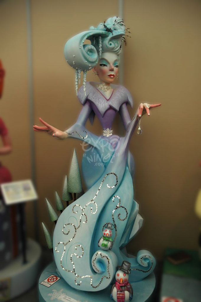 Año 2013, falla Cuba, Denia, sección tercera a, Artista: David Sánchez Llongo.
