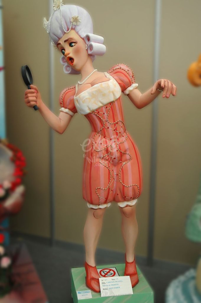 Año 2013, falla Camino Nuevo Picanya, Nicolau Primitiu, sección tercera a, Artista: Fede Ferrer García.