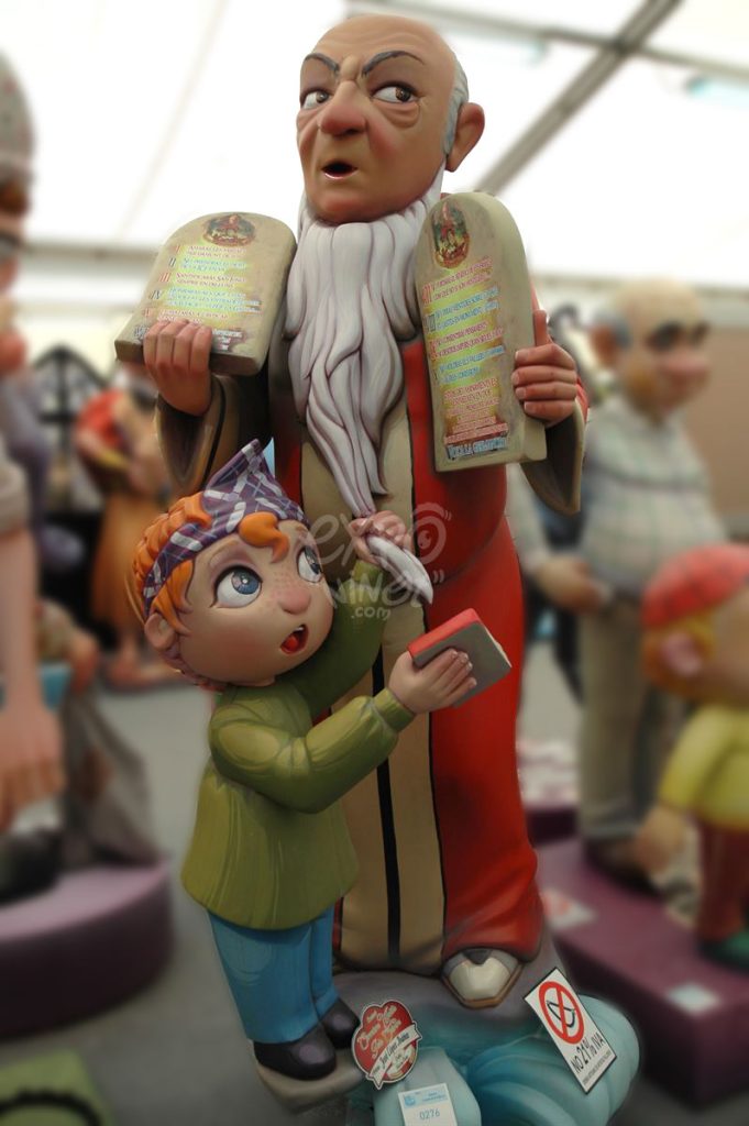 Año 2013, falla Carrera Malilla, Isla Cabrera, sección tercera a, Artista: José López Ibáñez.