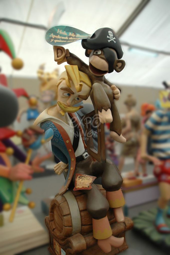 Año 2013, falla Alemania, El Bachiller, sección cuarta a, Artista: Jorge Navarro Doñate.