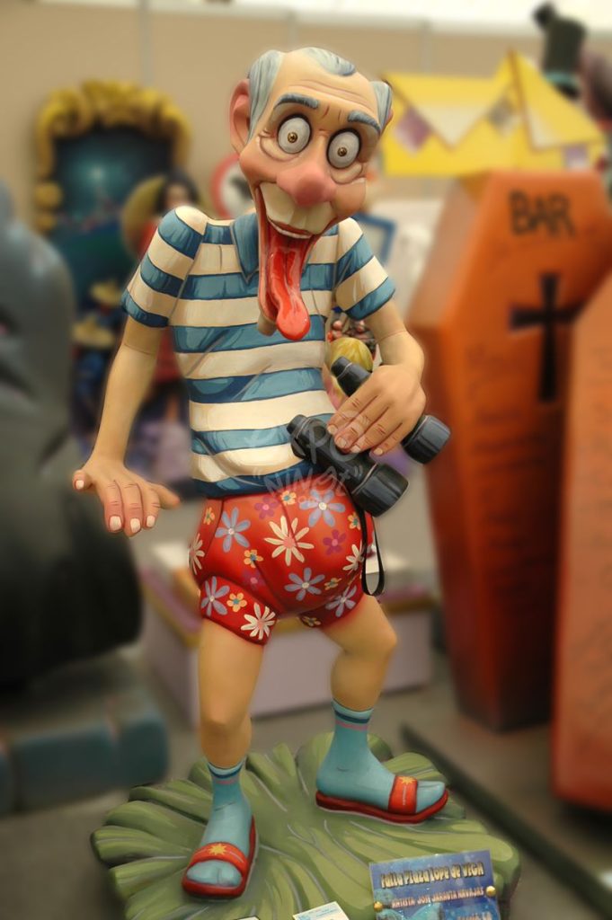 Año 2013, falla Plaza Lope de Vega, sección cuarta a, Artista: José Jarauta Navajas “Pepo”.
