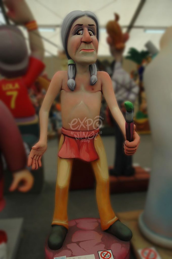 Año 2013, falla Alcácer, Yátova, sección cuarta a, Artista: Enrique Cardells Martínez.