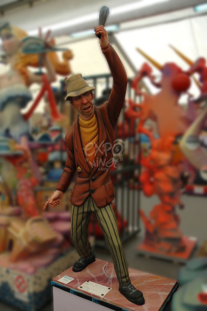 Año 2013, falla Marqués de Lozoya, Poeta Cervera Grifol, sección cuarta a, Artista: Francisco Agulleiro Aguilella