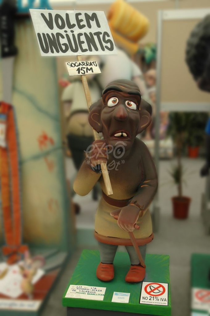 Año 2013, falla Rosario, Plaza Calabuig, sección cuarta b, Artista: Miguel Banaclocha Rausell.
