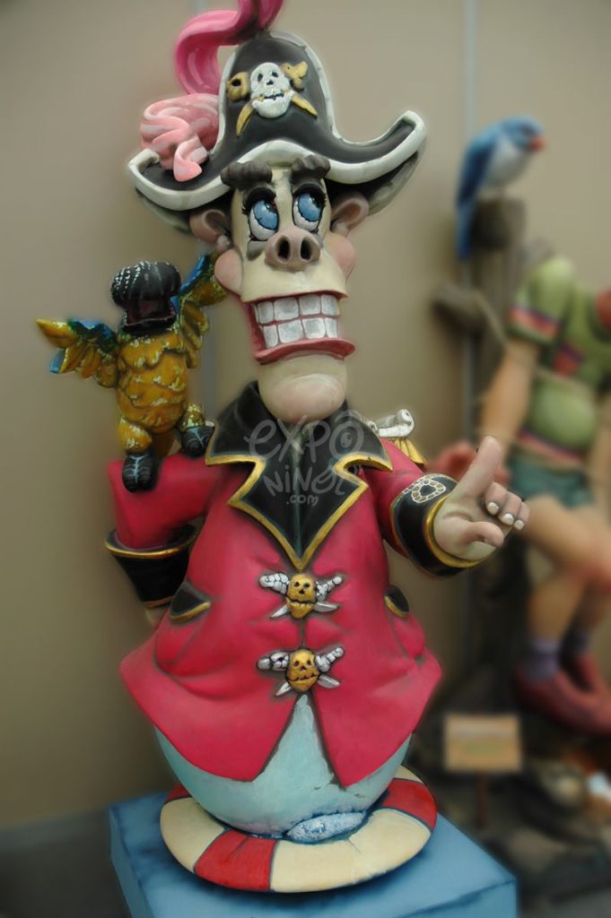 Año 2013, falla Costa y Borrás, Agustina de Aragón, sección quinta a, Artista: Francisco Ribes López.