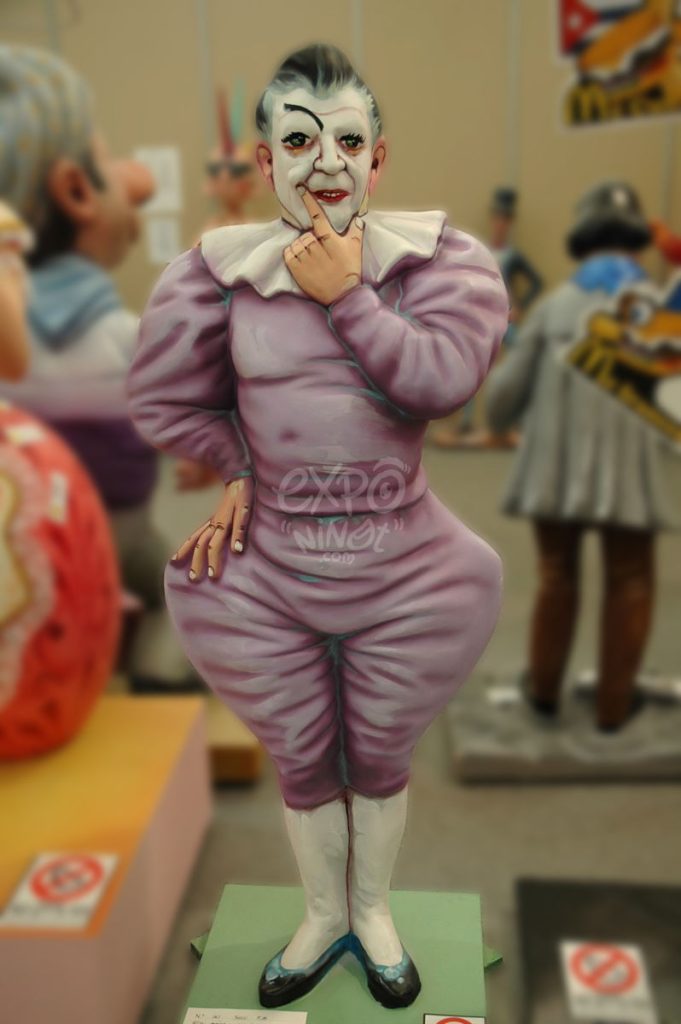 Año 2013, falla Regne de Valencia, Ciscar, sección quinta b, Artista: Enrique Burriel Morro.