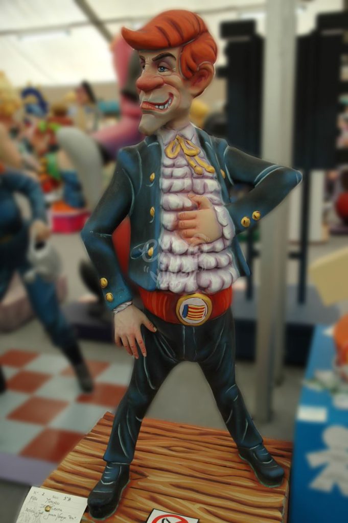 Año 2013, falla Plaza Mercado de Ruzafa, sección quinta b, Artista: José Jarauta Navajas “Pepo”.
