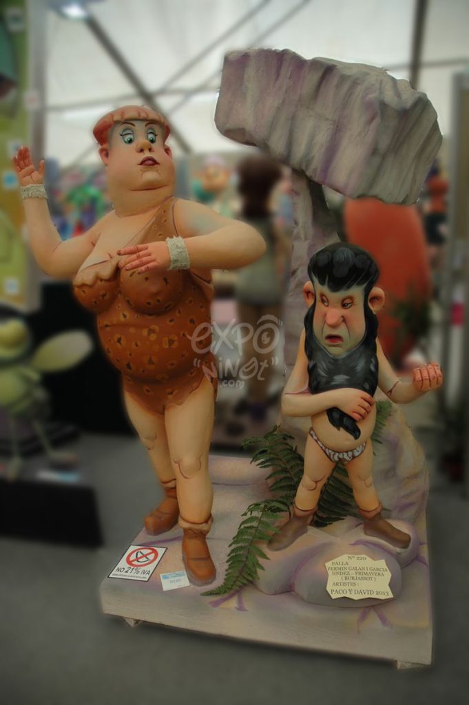 Año 2013, falla Fermín Galán y García Hernández, Primavera, sección quinta b, Artista: David Zahonero del Fresno.