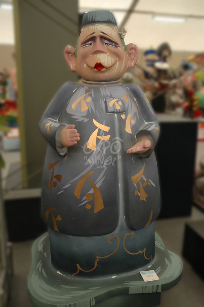 Año 2013, falla Joaquín Navarro, Carrícola, sección quinta b, Artista: Jordi Fresquet Mas.