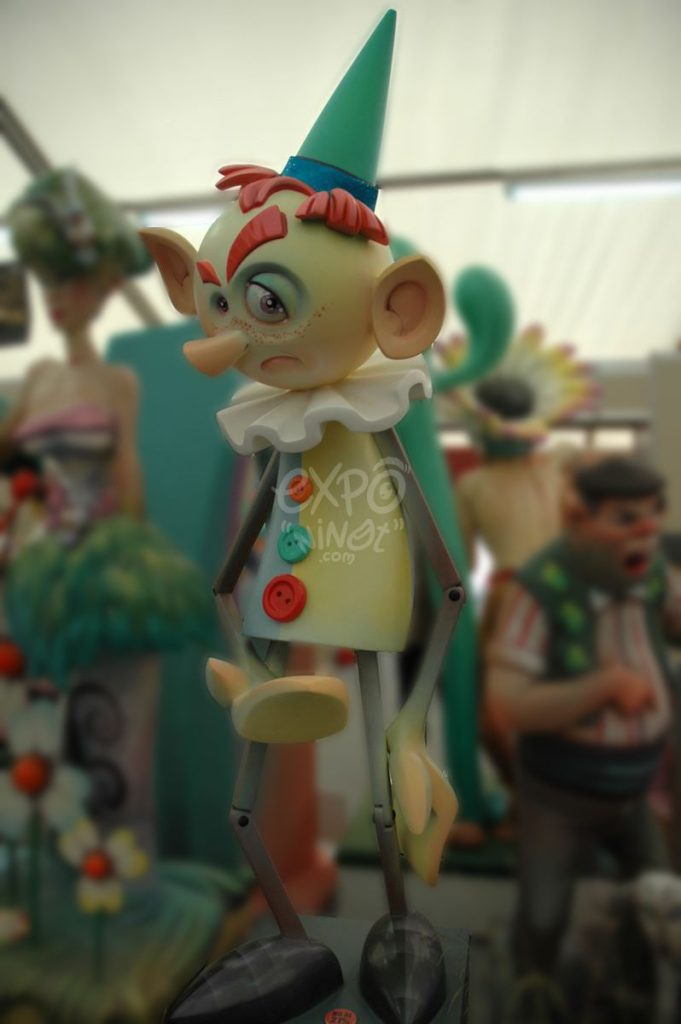 Año 2013, falla Plaza del Negrito, sección quinta b, Artista: Francisco Giner Núñez.