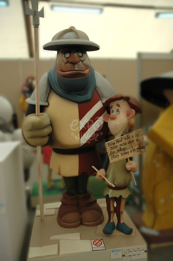 Año 2013, falla Leones, Poeta Mas y Ros, sección sexta a, Artista: Hermanos García Ribas.