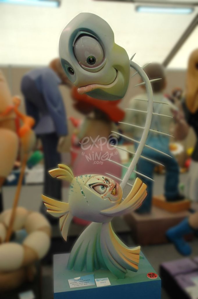 Año 2013, falla Ripalda, Sogueros, sección sexta a, Artista: Francisco Giner Núñez.