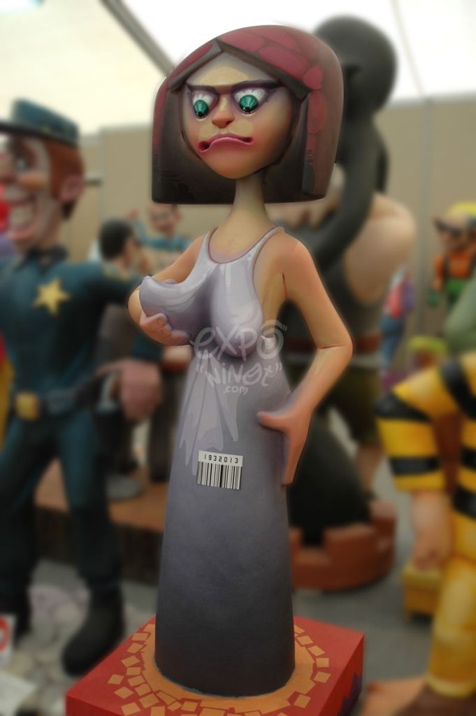 Año 2013, falla Albacete, Marvá, sección sexta b, Artista: Emilio Miralles Ferrero.
