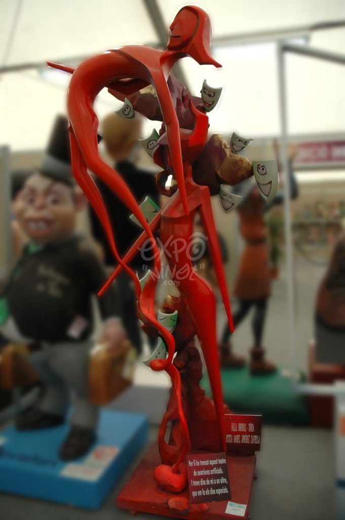 Año 2013, falla Borrul, Turia, sección sexta b, Artista: Daniel Jiménez Zafrilla.