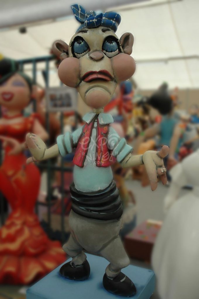 Año 2013, falla Doctor Manuel Candela, Avenida del Puerto, sección sexta b, Artista: Francisco Ribes López.