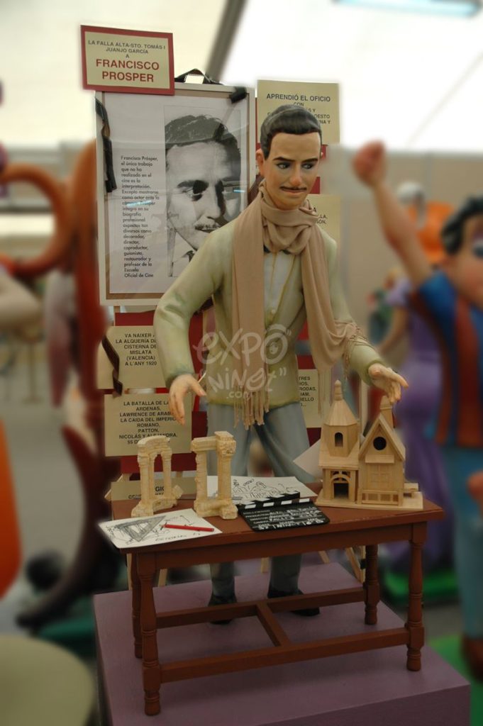 Año 2013, falla Alta, Santo Tomás, sección sexta b, Artista: Juanjo García López.