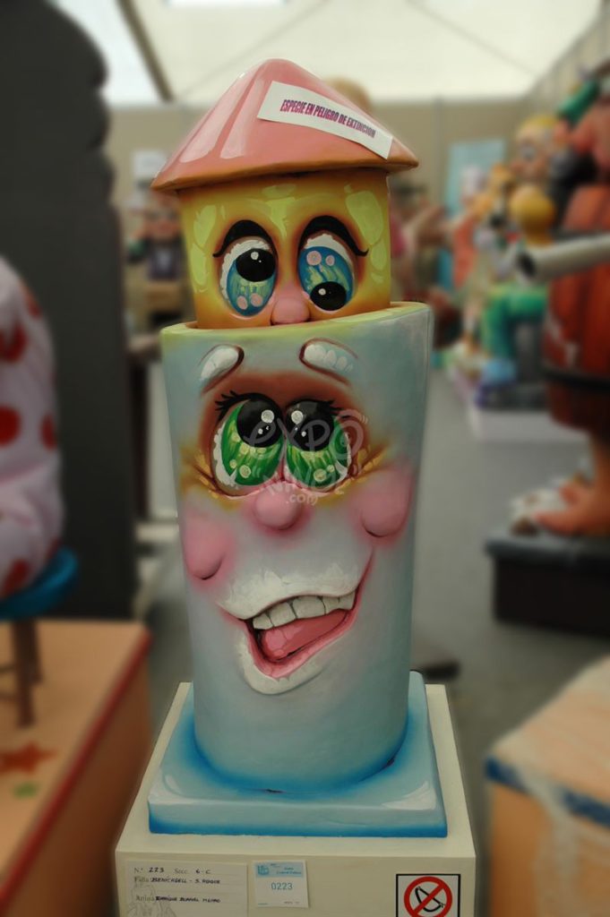 Año 2013, falla Benicadell, San Roque, sección sexta c, Artista: Enrique Burriel Morro.
