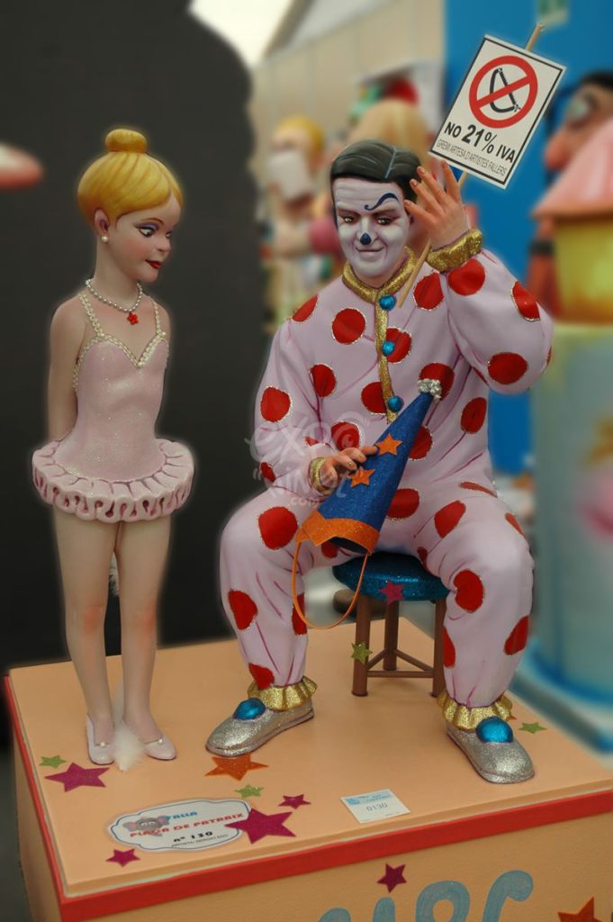 Año 2013, falla Plaza de Patraix, sección sexta c, Artista: Sergio Edo Llopis.