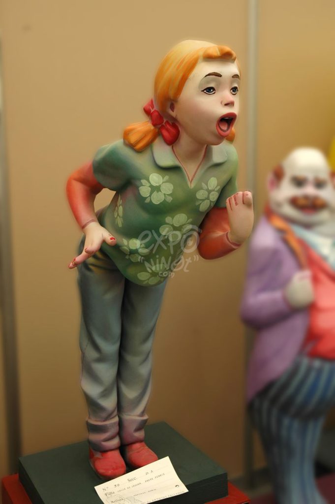 Año 2013, falla Valle de Laguar, Padre Ferris, sección séptima a, Artista: Santiago Rubio Andrea.