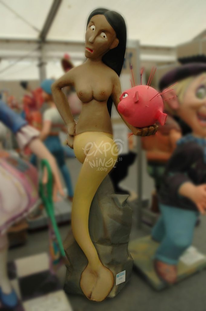 Año 2013, falla Menorca, Luis Bolinches, sección séptima a, Artista: Jorge Navarro Doñate.