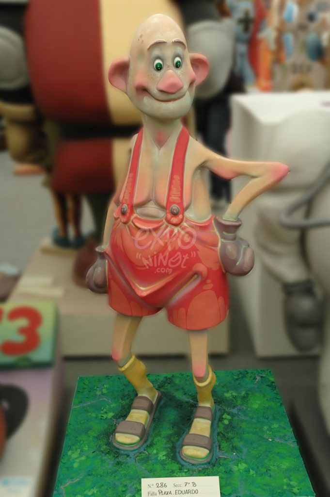 Año 2013, falla Plaza Eduardo Marquina, sección séptima b, Artista: Vicente Sancho Fort.