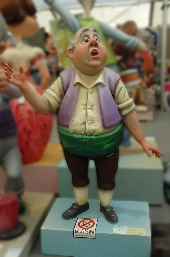 Año 2013, falla Casas de Bárcena, sección séptima c, Artista: Raúl Bonilla Silvestre.