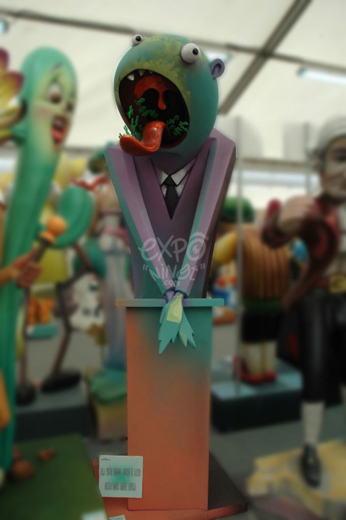 Año 2013, falla Pintor Domingo, Guillén de Castro, sección séptima c, Artista: Daniel Jiménez Zafrilla.
