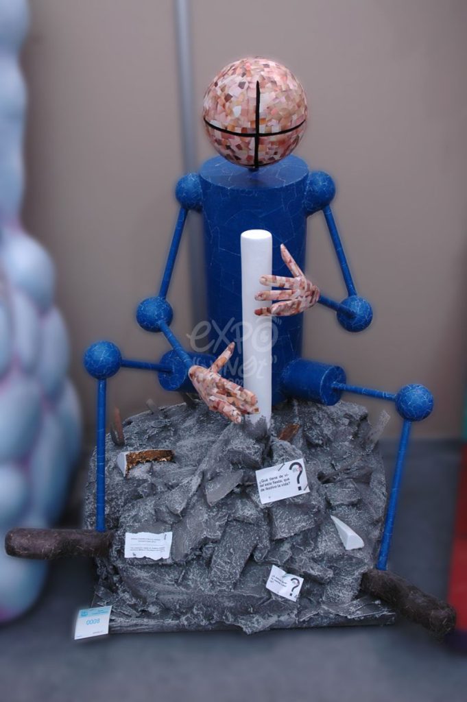 Año 2013, falla Murillo, Palomar, sección séptima c, Artista: Alberto Ferrer García.