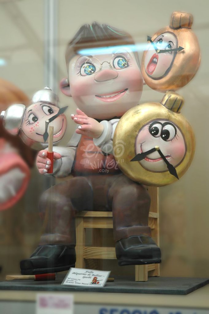 Año 2013, falla Alquerías de Bellver, Garbí, sección cuarta Infantil, Artista: Ximo Martí Fernández.