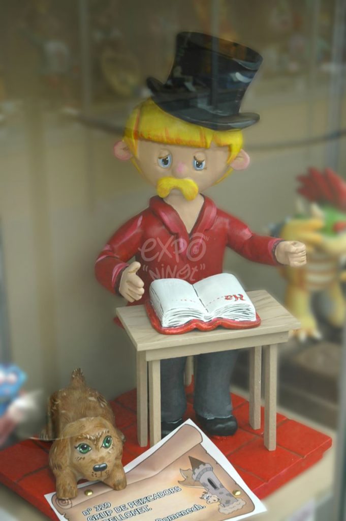 Año 2013, falla El Perellonet, sección décima Infantil, Artista: Ángel Tarín Doménech.