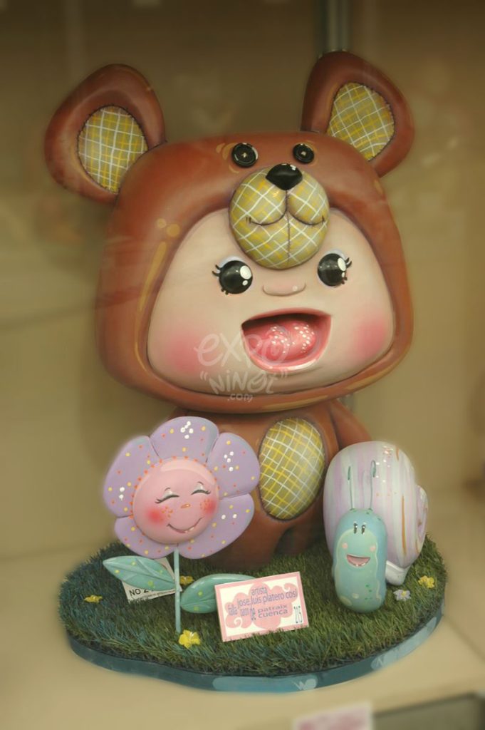 Año 2013, falla Barón de Patraix, Cuenca, sección decimocuarta Infantil, Artista: José Luis Platero Cosí.