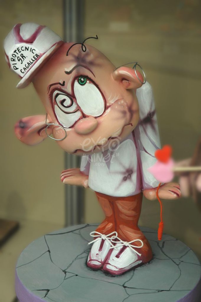 Año 2013, falla Doctor García Brustenga, Vicente Barrera Cambra, sección decimocuarta Infantil, Artista: Francisco Santonja Peni.