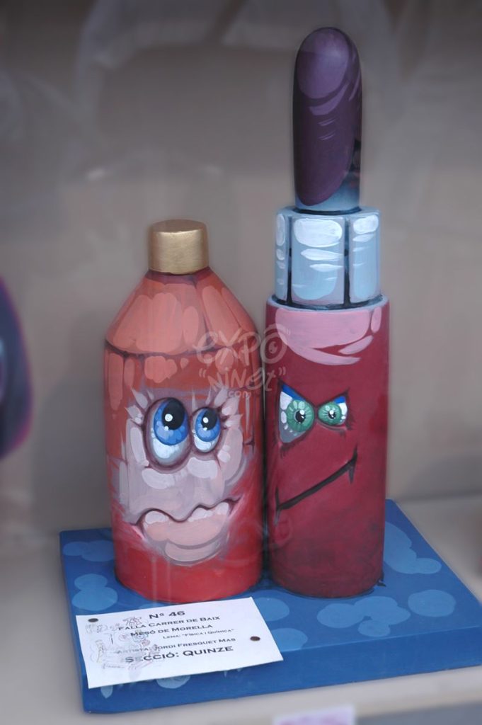 Año 2013, falla Baja, Mesón de Morella, sección decimoquinta Infantil, Artista: Jordi Fresquet Mas.