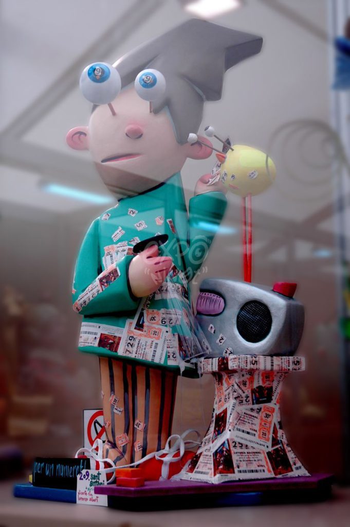 Año 2013, falla San Antonio, sección decimotercera Infantil, Artista: Vicente Francisco Lorenzo Albert.